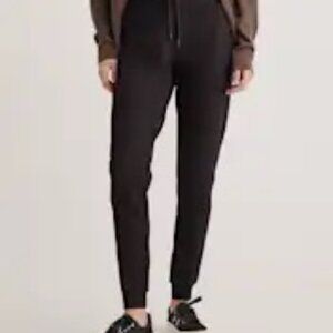 Quince womens Ultra-Stretch Ponte Jogger Pants - sz l